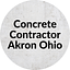 Concrete Contractors Akron Ohio